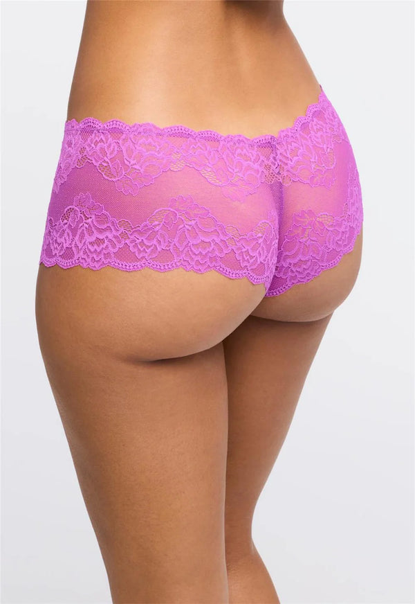 Floral lace cheeky boy short - Romantiques