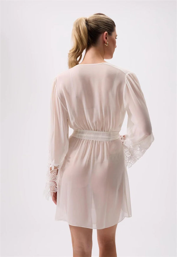 Delight Cover up in Ivory - Romantiques