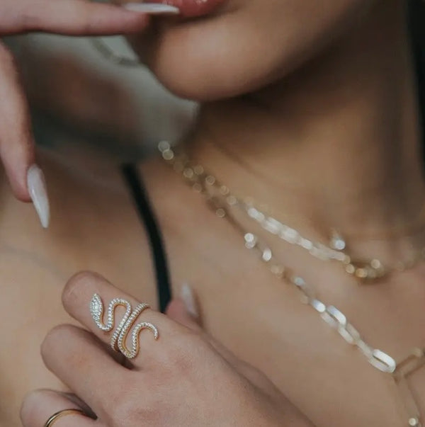Enchanted Snake Ring - Romantiques