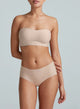 Commando Butter Soft Support Bralette In Beige - Romantiques