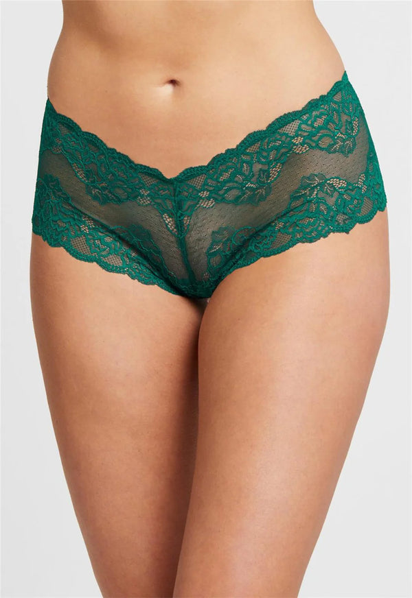 Floral lace cheeky boy short - Romantiques