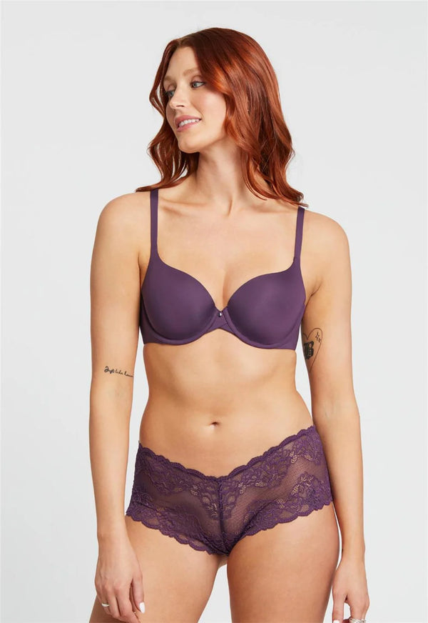 Floral lace cheeky boy short - Romantiques