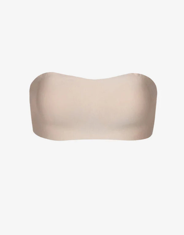 Commando Butter Soft Support Bralette In Beige - Romantiques