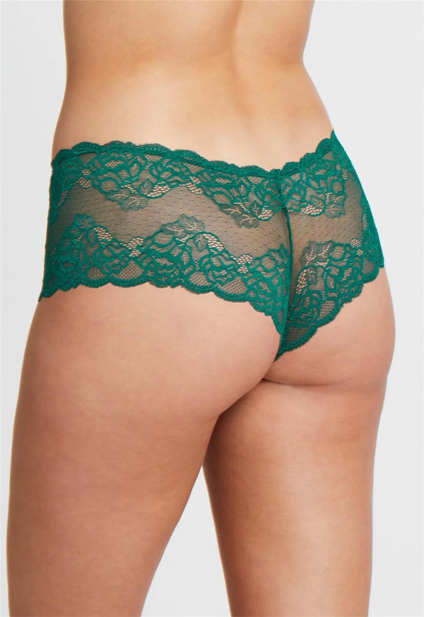 Floral lace cheeky boy short - Romantiques
