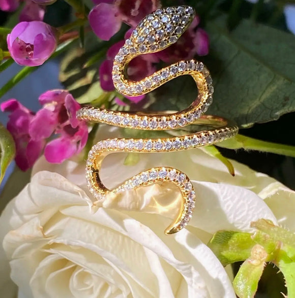 Enchanted Snake Ring - Romantiques