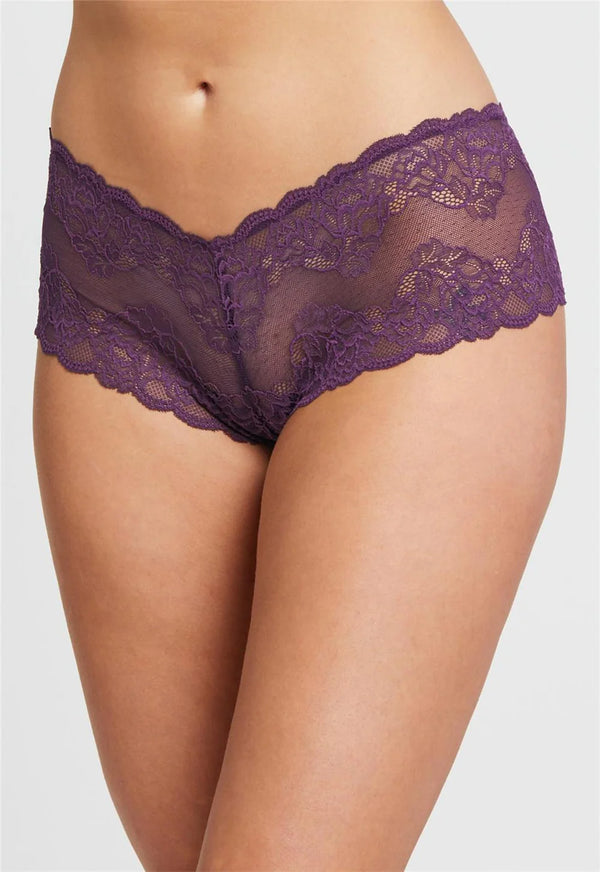 Floral lace cheeky boy short - Romantiques