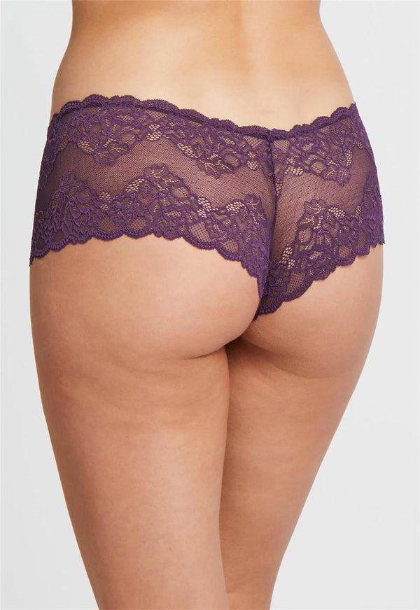 Floral lace cheeky boy short - Romantiques