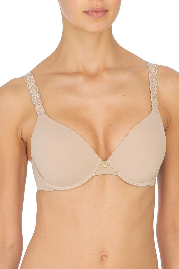 Natori Pure Luxe Custom Coverage Bra Cafe - Romantiques