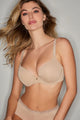 Natori Pure Luxe Custom Coverage Bra Cafe - Romantiques