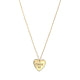 Fuck It Heart Necklace in Gold - Romantiques