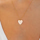 Fuck It Heart Necklace in Gold - Romantiques