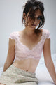 So Fine With Lace Shana Bralette in Petal Pink - Romantiques