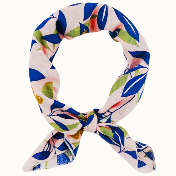 Chic Neckerchief Scarf, 70 x 70 cm Pink - Romantiques