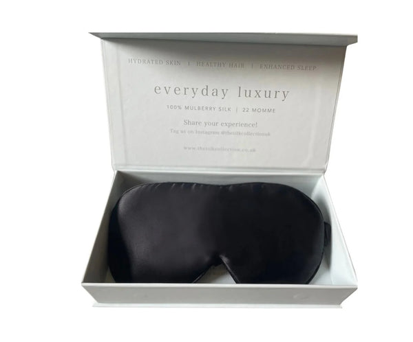 Pure Silk Eye Mask With Gift Box - Romantiques