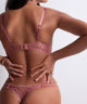 Crazy in Love Tanga in Warm Pink - Romantiques