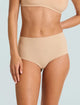 Commando Classic High Rise Bikini in Beige - Romantiques