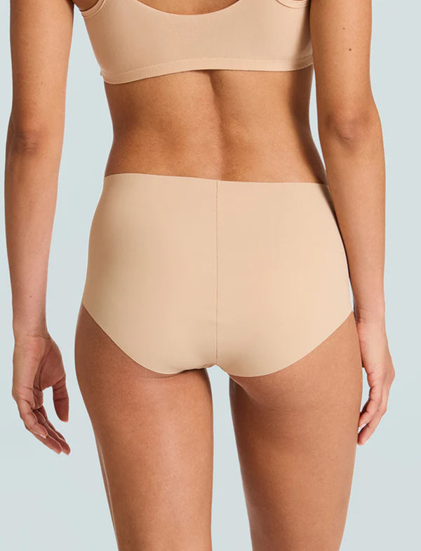 Commando Classic High Rise Bikini in Beige - Romantiques
