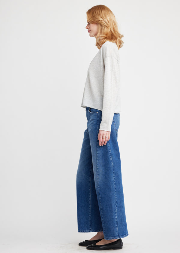 Riley L/S V-Neck Tee Sweater - Romantiques