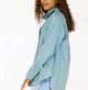 Mia LOVE Shirt in Chambray Blue - Romantiques