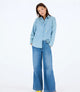 Mia LOVE Shirt in Chambray Blue - Romantiques