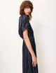 Nolong Navy Plumikat Maxi Dress - Romantiques