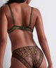 Aubade Sound of Heart Italian Brief Panties in Dark Garden - Romantiques