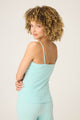 Pointelle Essentials Solid Camisole in Light Mint - Romantiques
