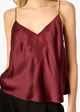 Daniya Camisole in Syrah - Romantiques