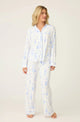 Parisian Dreams Whimsical Print Long Sleeve PJ Set - Romantiques