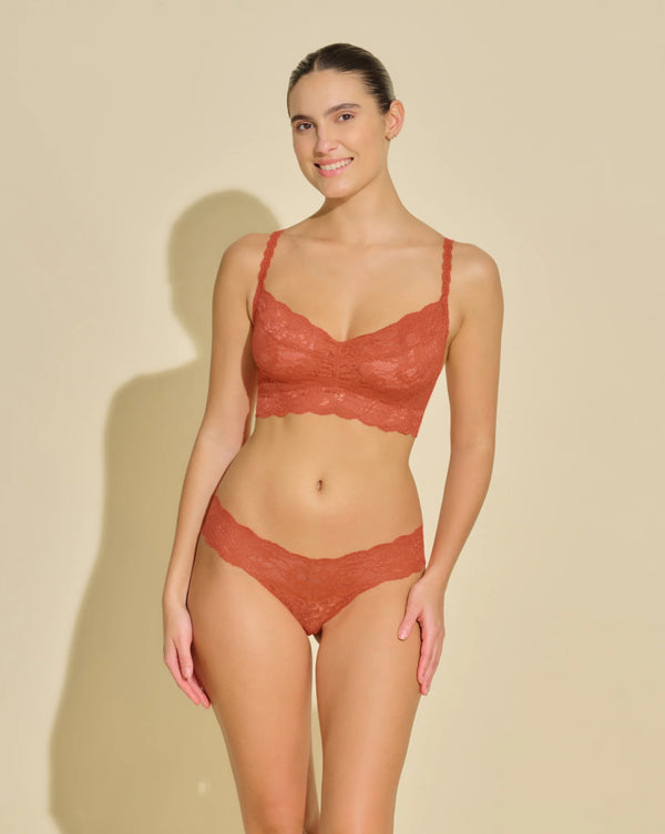 Never Say Never Cutie Thong in Armaretto - Romantiques