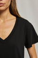 The Hendrix Basic V-Neck Tee - Romantiques
