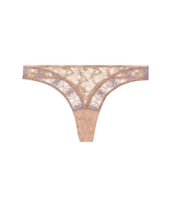 Aubade Sound of Heart Tanga in Lavender Aura - Romantiques