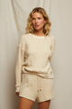 Juliette Cotton Mesh Sweater - Romantiques
