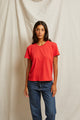Harley Short Sleeve Tee in Poppy Red