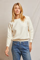 Ziggy Sweatshirt in Bright Ivory