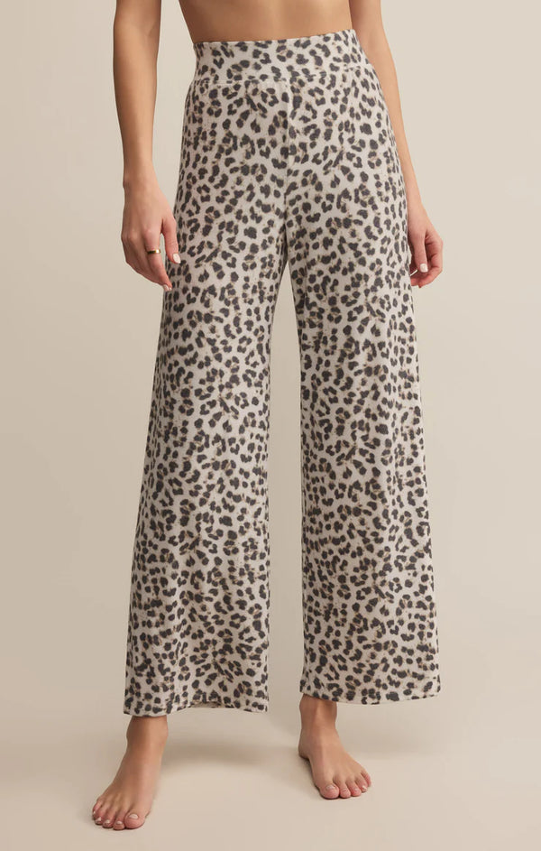 Z Supply Luxe Leopard Lounge Pant - Romantiques