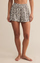 Z Supply Luxe Leopard Lounge Short - Romantiques