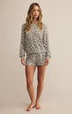 Z Supply Luxe Leopard Lounge Short - Romantiques