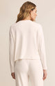 Mara Long Sleeve Cardigan in Vanilla Ice - Romantiques