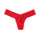 Hanky Panky Signature Lace Low Rise Thong in Red - Romantiques