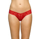 Hanky Panky Signature Lace Low Rise Thong in Red - Romantiques