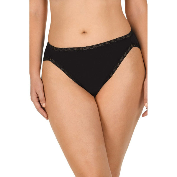 Natori Bliss French Cut Panty in Black - Romantiques