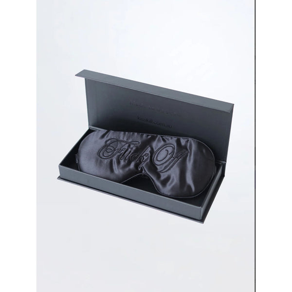 F*CK Off Silk Eye Mask - Romantiques