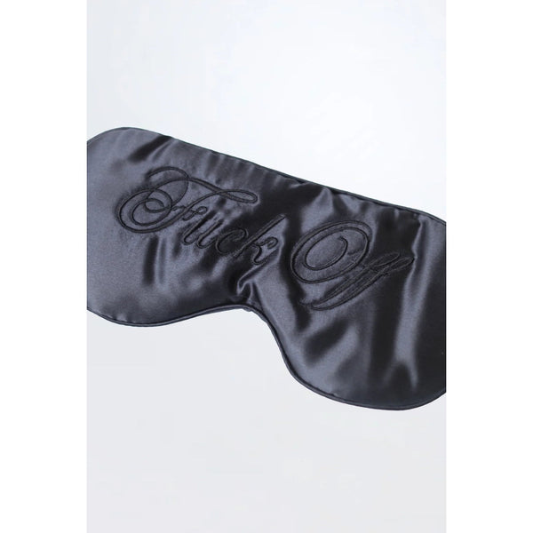 F*CK Off Silk Eye Mask - Romantiques