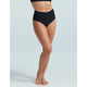 Commando Classic High Rise Bikini In Black - Romantiques