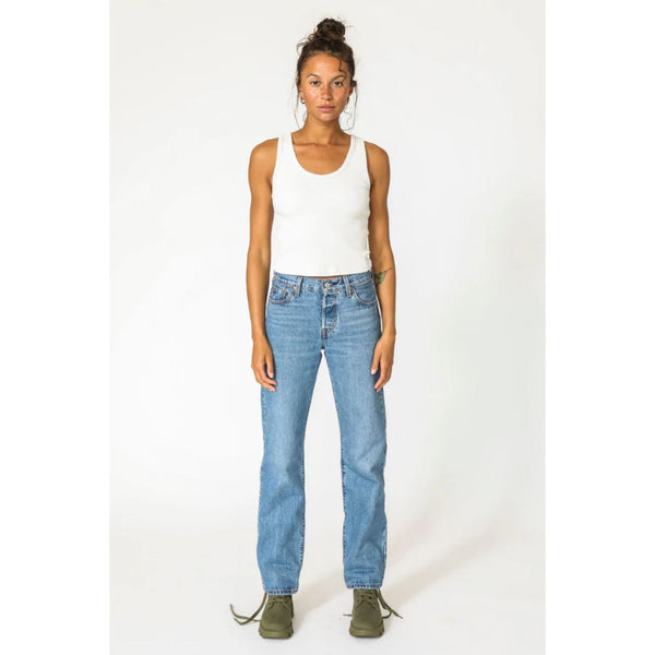 Debbie Tank in White - Romantiques