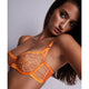 Pure Vibration Half Cup Bra in Orange Pulp - Romantiques