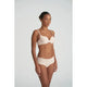 Tom Padded Heart Shape Bra In Cafe Latte