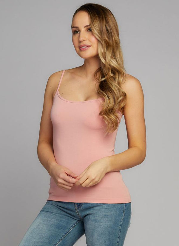 Bamboo Spaghetti Strap Camisole - Romantiques