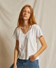 The Hendrix Basic V-Neck Tee - Romantiques